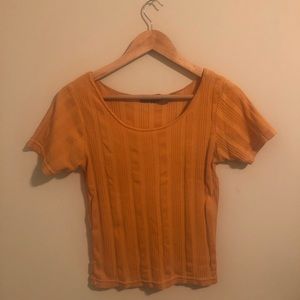 Dark Yellow Croptop